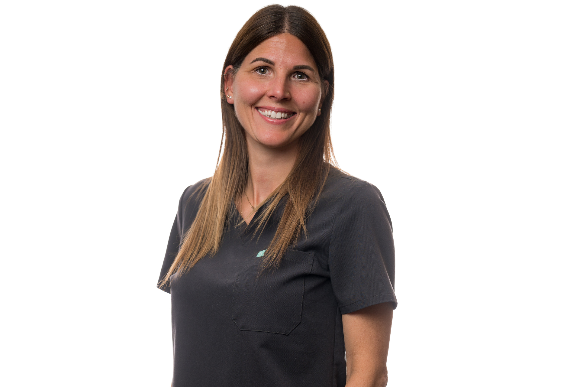 Portrait de Valérie, hygiéniste dentaire chez Ortho Laval